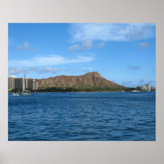 Pôster Diamondhead Oahu Hawaii
