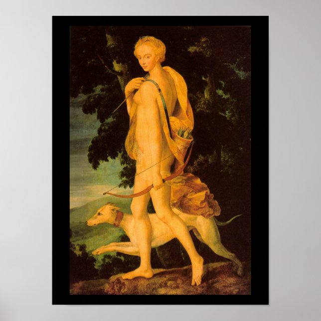 Pôster Diana As Huntress Reproduction (Frente)