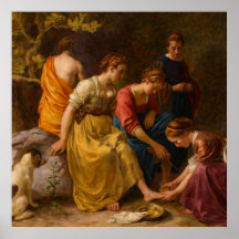 Diana e suas Companheiras por Johannes Vermeer
