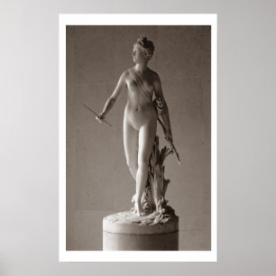 Pôster Diana o Huntress, 1780 (mármore)