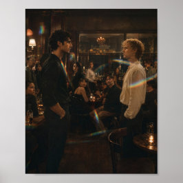 Poster Diante de Todos | Projeto de Arte Gay