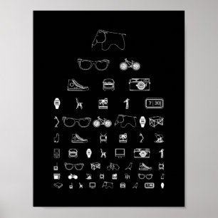 Poster Diário - preto