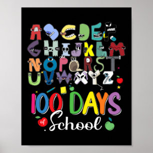 Poster Dias de Alfabeto Escolar Lore Abc's School Costume
