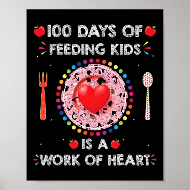 Poster Dias De Almofada Na Escola Para A Cafeteria De Alm (Frente)