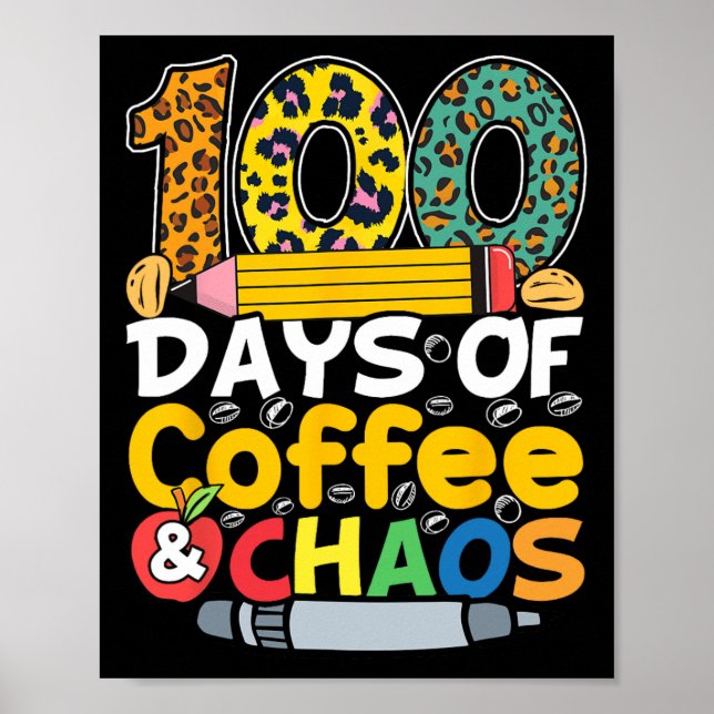 Poster Dias De Café E Estudantes De Caos Professores 100  (Frente)