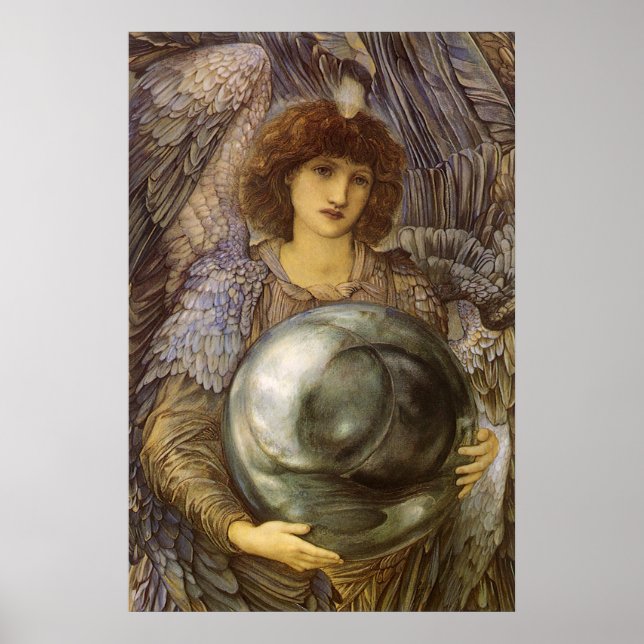 Poster Dias de Criação, Primeiro Dia de Burne Jones (Frente)