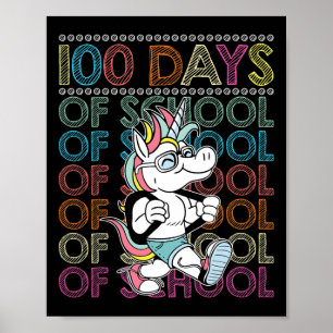 Poster Dias de Escola Feliz 100º Dia