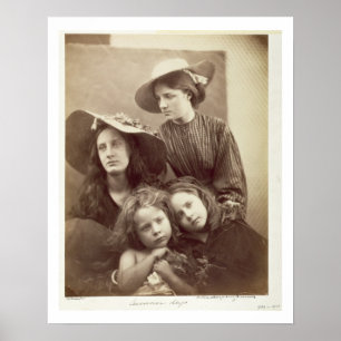 Pôster Dias de verão, c.1866 (impressão do albume de um