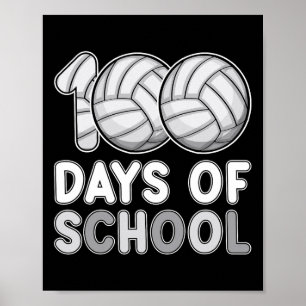 Poster Dias De Voleibol Escolar 100º Dia De Amor Escolar