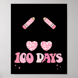 Poster Dias Mais Agradáveis 100 Dias De Escola Malvado Ne