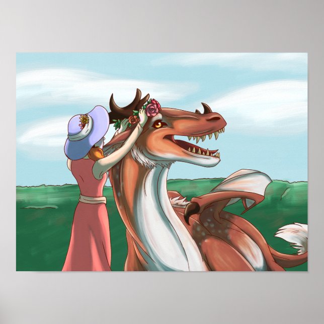 Poster Dias pacíficos (Frente)