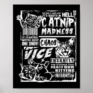 Poster Dicas De Gato Engraçadas Para Gato De Gato De Gato