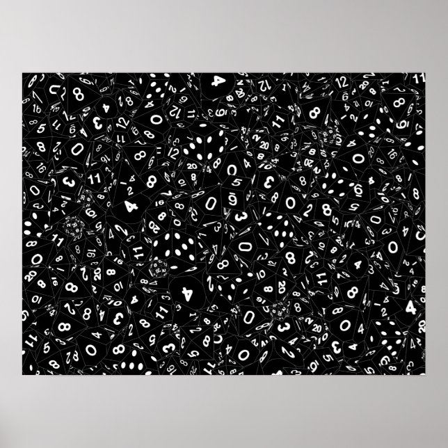 Poster Dice em qualquer lugar (Frente)