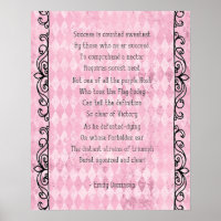 Dickinson's Success Sweetest Poem Pink
