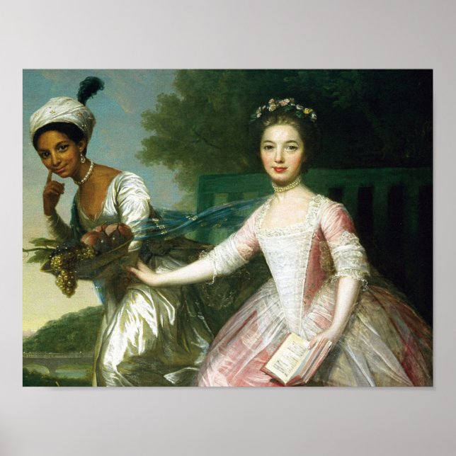 Poster Dido Elizabeth Belle e Lady Murray (Frente)