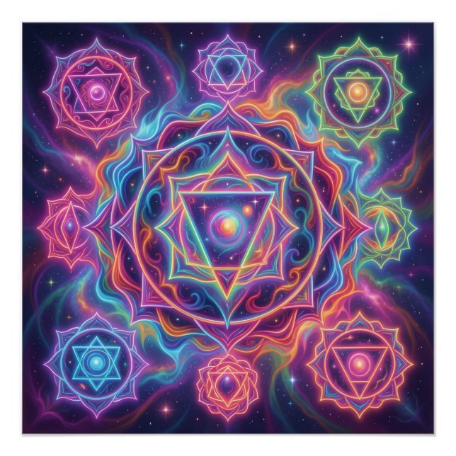 Pôster Die 7 Chakren´10 (Frente)