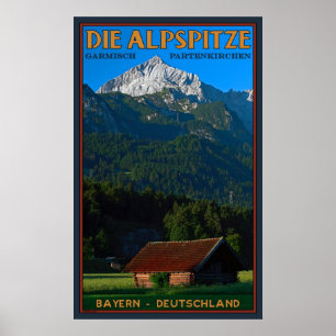 Poster Die Alpspitze