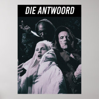 Poster Die Antwoord Rules