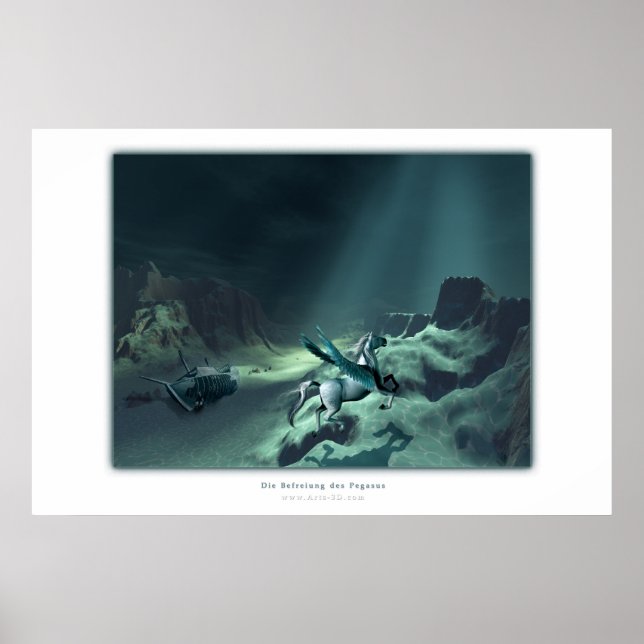 Pôster Die Befreiung des Pegasus (Frente)