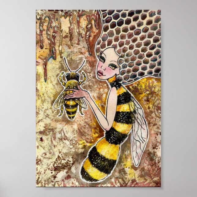 Poster Die Bienenkönigin (Frente)