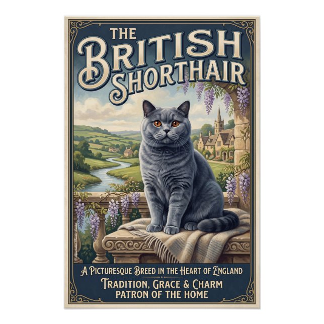 Pôster Die Britisch Kurzhaar  (Frente)