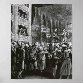 Poster Die Entführung aus dem Serail Oper Amadeus Mozart