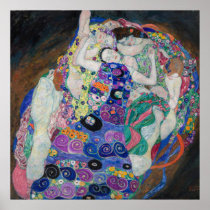 Poster Die Jungfrau (A Virgem) — Gustav Klimt