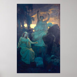Poster Die Nornen por Alois Delug