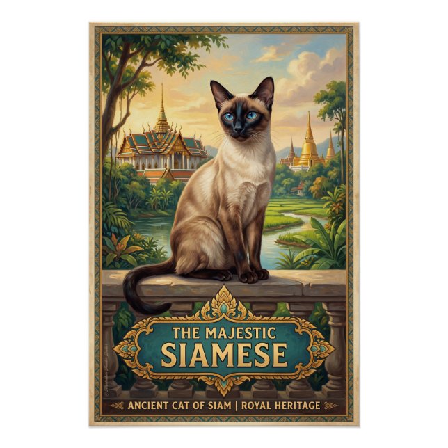 Pôster Die Siamkatze  (Frente)