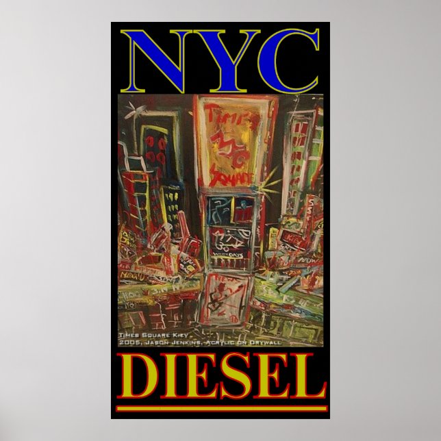 PÔSTER DIESEL DE NOVA YORK (Frente)