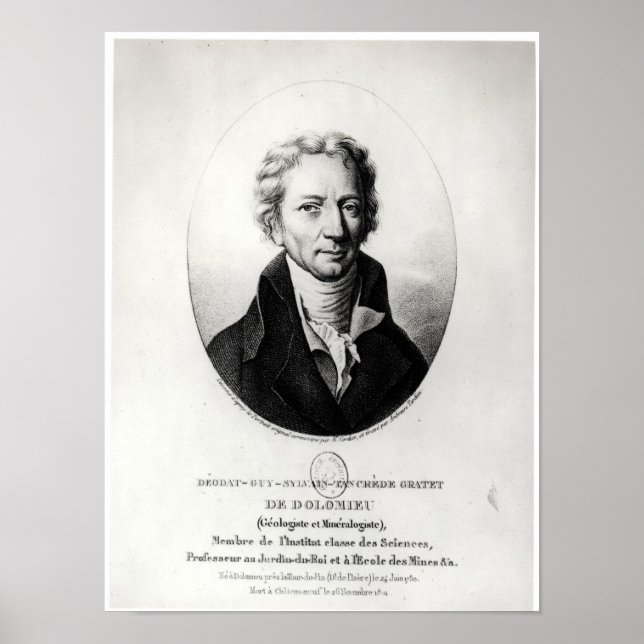 Pôster Dieudonne Dolomieu (Frente)