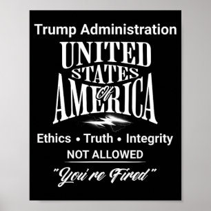 Poster Diga à verdade que você é demitido Administração d