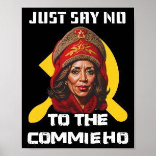 Poster Diga Não À Comissão Ho Kamala Harris
