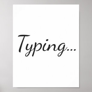 Poster Digitação