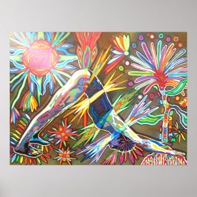 Pôster digital adho mukha svanasana 2010 (Frente)