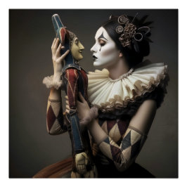 Pôster digital artwork print