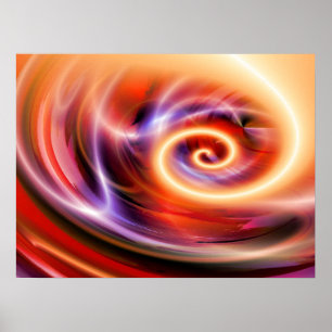 Poster Digital Computer Art - Abstract Modern Creative