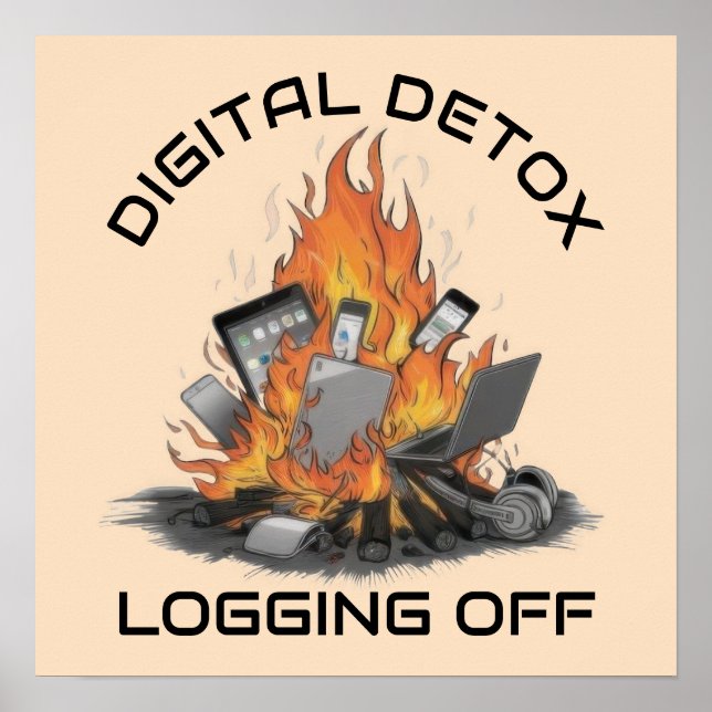 Poster Digital Detox (Frente)