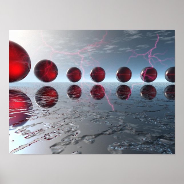 Pôster Digital Elétrica (Frente)