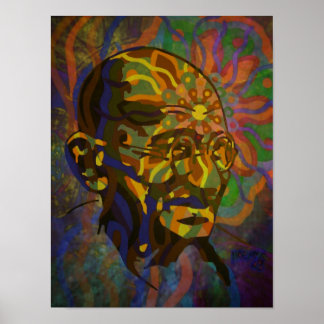 Pôster digital gandhi - 2012