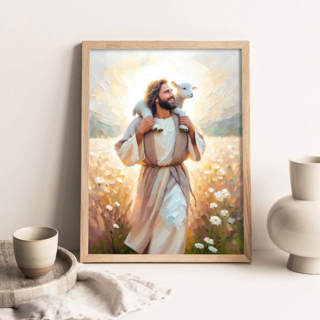 Poster Digno de Ser Salvo, Jesus Deixa as 99, Jesus Salva (Criador carregado)