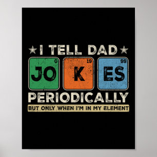 Poster Digo às Piadas Pais Periodicamente Engraçadas Pai&
