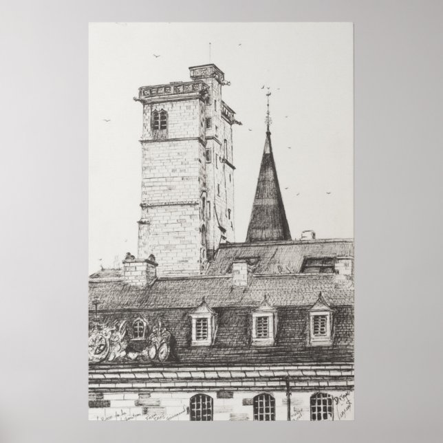 Pôster Dijon Rooftops França.2008 (Frente)