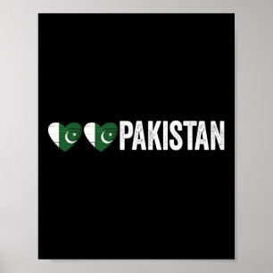 Poster Dil Paquistão Azadi Mubarak Coração Dia da Bandeir