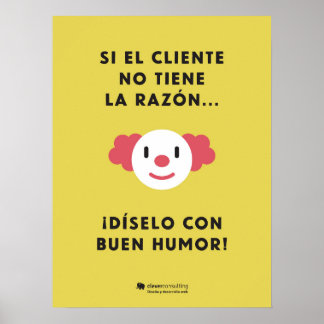 Poster Dilo con humor con descuento