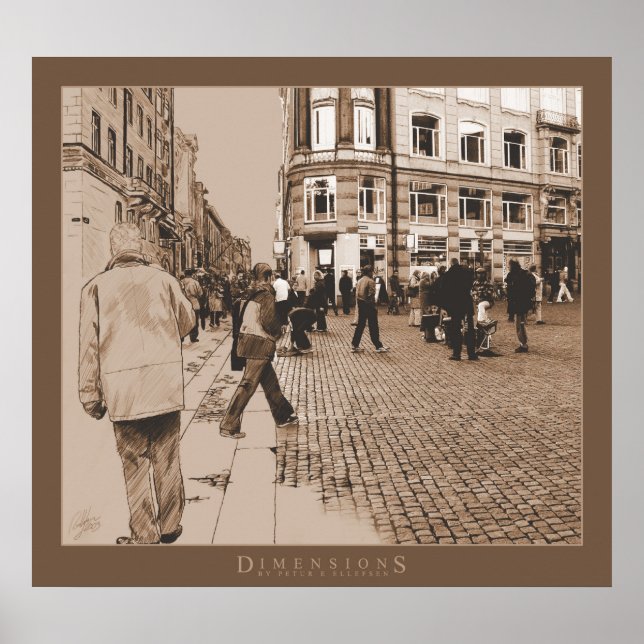 Pôster Dimensions (Frente)