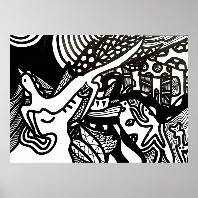 poster "DIMENSÕES" (Frente)