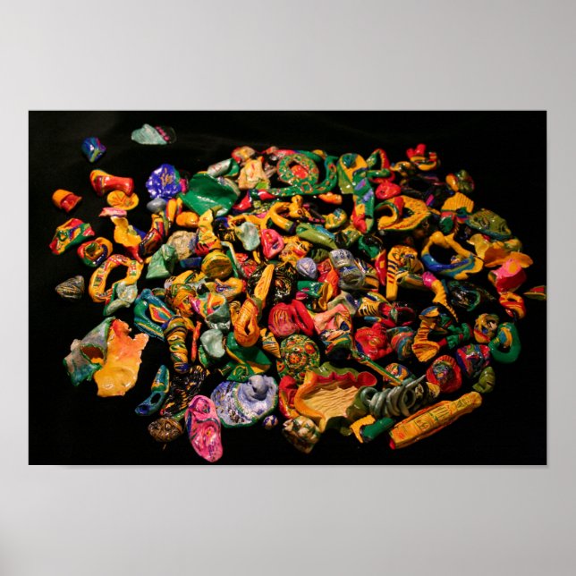 Poster diminuto da escultura de Micromanethiques (Frente)