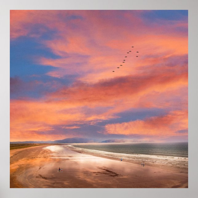 Poster Dingle Pensula Beach (Frente)