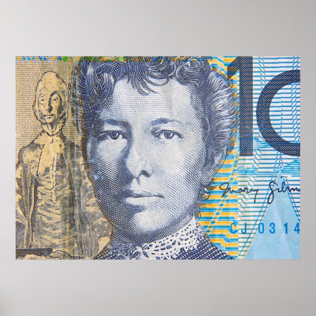 Poster Dinheiro australiano (Frente)